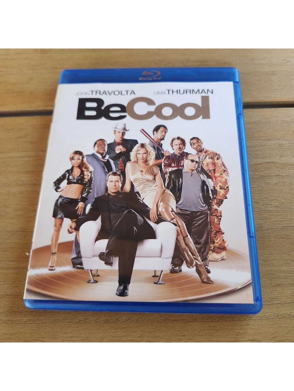 Be Cool (Blu-ray) John Travolta, Uma Thurman - Like New Condition